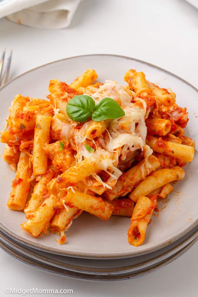 Sausage baked ziti